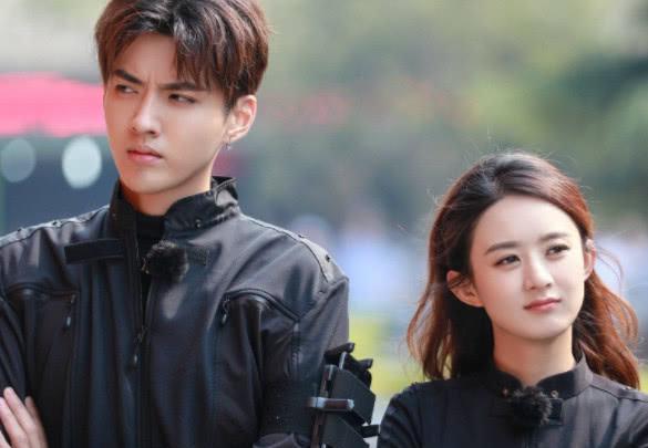 吴亦凡赵丽颖照片,演绎时尚与爱情的完美邂逅